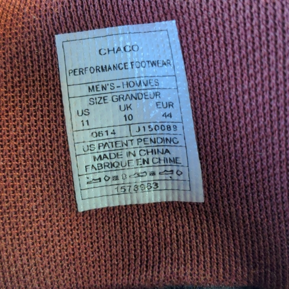 Chaco men's size 11 hiking boots - Picture 2 of 6